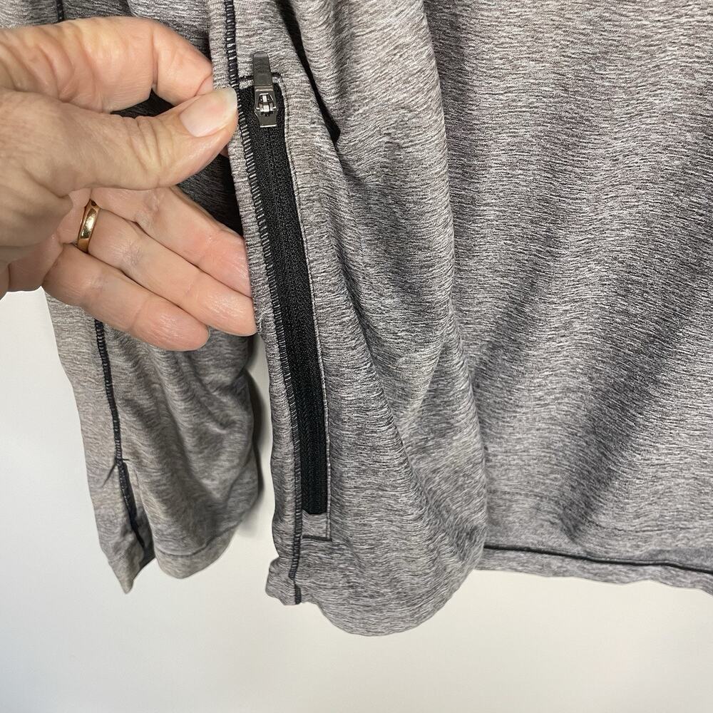 Coolibar Agility Performance Shirt Mens XL Gray Long Sleeve UPF 50+ Thumbholes - Picture 11 of 13